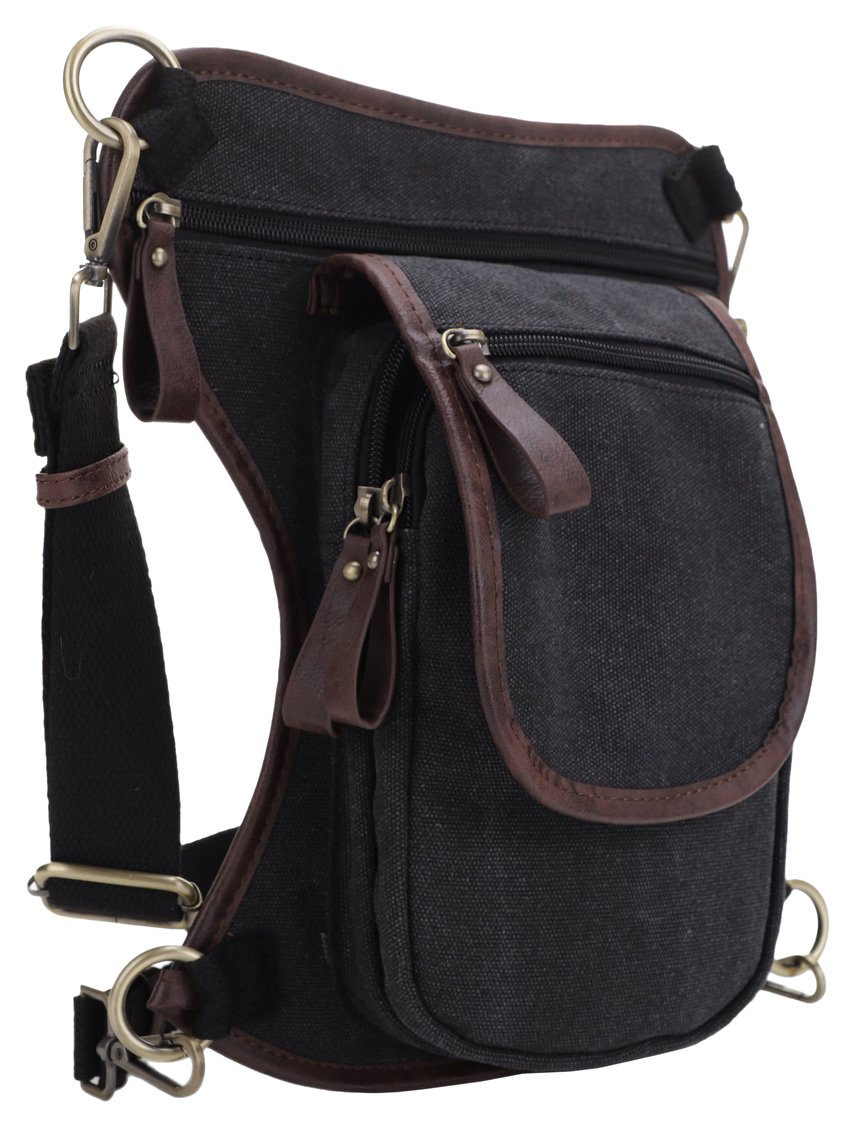 Jessie & James Handbags Cougar Canvas ConcealedCarry Waist and Leg Bag